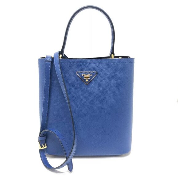 PRADA Panniers 2WAY Bag Shoulder Bag Handheld Tote Bag - Picture 1 of 16